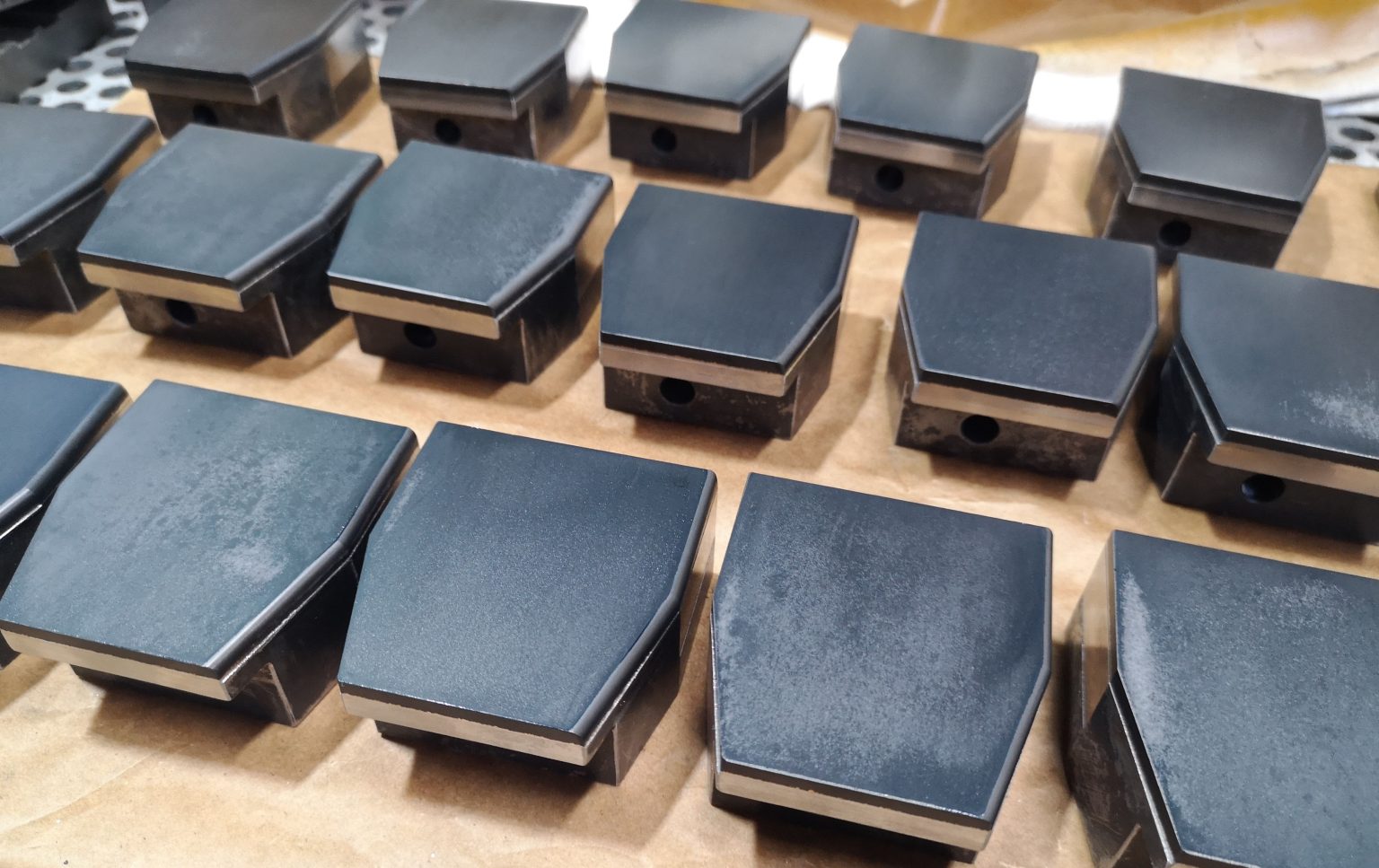 PCM bearing pads — manufactured batch