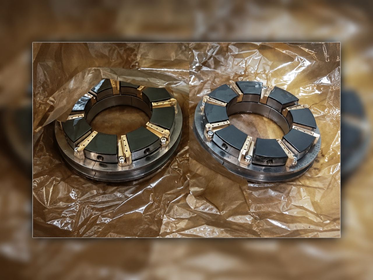 Compressor Siemens 06МН6А — tilting pad bearing, full ring