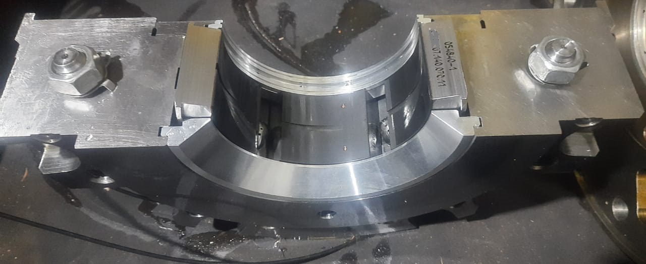 Other — tilting pad bearing test setup