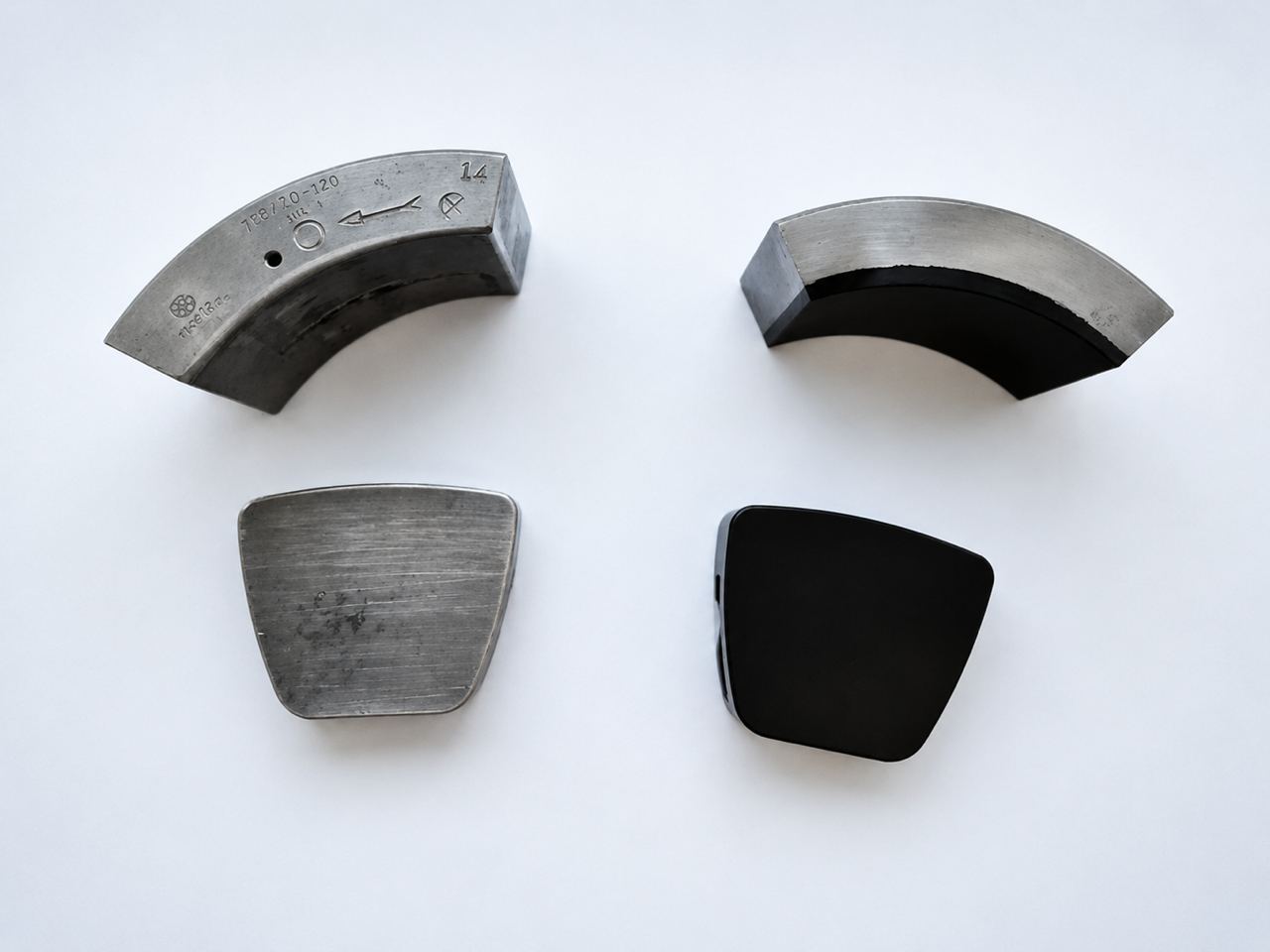 Gas Compressor Waukesha (Innio) — bearing pad segments, metal and coated